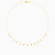 LIN206 - Circle Colored Stones Chain Necklace in 18K Gold - 112051400072451-2.jpg