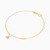 MLB4 - Round Rose Stone Chain Bracelet in 18K Gold - 111101100142181-2.jpg