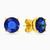 MLE6 - Circle Blue Stone Stud Earrings in 18K Gold - 111031100182001-2.jpg