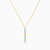LIN84 - Bar Colored Stones Necklace in 18K Gold - 112050300332451-3.jpg