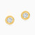 MLE135 - Circle Diamonds Stud Earrings in 18K Gold - EM20-208-1.jpg