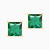 MLE14 - Square Green Stones Stud Earrings in 18K Gold - 111031100152002-1.jpg