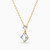 LIN852 - Square Cubic Zirconia Necklace in 14K Gold - 102051100052451-2.jpg