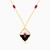 LIN566 - Arabesque Colored Stones Necklace in 18K Gold - 112051100812451-1.jpg