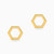 MLE35 - Hexagon Stud Earrings in 18K Gold - 21051110082-1.jpg