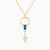 LIN139 - Circle Pearl & Blue Stone Necklace in 18K Gold - 112050301562451-1.jpg