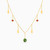 LIN189 - Colored Stones Charms Necklace in 18K Gold - 112051100312451-3.jpg