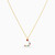 LIN116 - Letter Daal Colored Stones Necklace in 18K Gold - 112050301322451-3.jpg