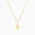 LIN901 - Leaf Colored Stones Necklace in 18K Gold - 112051400612421-3.jpg