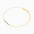 MLB79 - Circle Green Stones Chain Bracelet in 18K Gold - 111100300082181-2.jpg