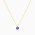 LIN187 - Ball Blue Stone Necklace in 18K Gold - 112051100292451-3.jpg