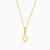 LIN897 - Flower Yellow Stone Necklace in 18K Gold - 112051400602421-2.jpg