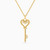 LIN197 - Key Cubic Zirconia Necklace in 18K Gold - 111401100032-1.jpg