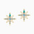 MLE246 - Star Colored Stones Stud Earrings in 18K Gold - 111031100352001-1.jpg