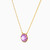 LIN777 - Circle Purple Stone Necklace in 18K Gold - 112051102862451-2.jpg