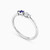 LDR775 - Circle Diamond & Blue Stone Open Ring in 18K Gold - 144100305511151-2.jpg