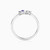 LDR775 - Circle Diamond & Blue Stone Two Headed Ring in 18K Gold - 144100305511151-3.jpg