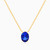 MLN62 - Oval Blue Stone Necklace in 18K Gold - 111051100402421-1.jpg