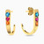 MLE215 - Circle Colored Stones Hoop Earrings in 18K Gold - 111031100262001-1.jpg