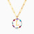 LIN633 - Letter L Colored Stones Necklace in 18K Gold - 112051101872451-1.jpg