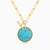 LIN640 - Circle Colored Stones Necklace in 18K Gold - 112051100402451-1.jpg