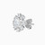 LIE19 - Flower Cubic Zirconia Stud Earrings in 18K Gold - 312030300021001-3.jpg