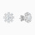 LIE19 - Flower Cubic Zirconia Stud Earrings in 18K Gold - 312030300021001-2.jpg