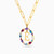LIN631 - Letter E Colored Stones Necklace in 18K Gold - 112051101852451-2.jpg