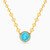 LIN639 - Circle Colored Stones Necklace in 18K Gold - 112051100382451-1.jpg
