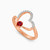 LDR282 - Heart Diamond & Red Stone Ring in 18K Gold - 444101101866141-2.jpg