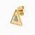 MLE287 - Triangle Colored Stones Stud Earrings in 14K Gold - 101031100032001-3.jpg