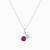 LDN1309 - Circle Diamond & Purple Stone Necklace in 18K Gold - HS40-312-3.jpg