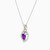 LDN1354 - Pear Diamond & Purple Stone Necklace in 18K Gold - PN40-587-2.jpg