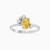 LDR1569 - Oval Diamond & Yellow Stone Ring in 18K Gold - RG10-1352-1.jpg
