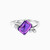 LDR1246 - Rectangle Diamond & Purple Stone Ring in 18K Gold - RG10-1388-1.jpg