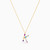 LIN109 - Letter K Colored Stones Necklace in 18K Gold - 112050301252451-3.jpg