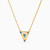 MLN1065 - Triangle Green Stones Necklace in 14K Gold - 101051100252421-2.jpg