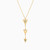 MLN1067 - Triangle Green Stones Necklace in 14K Gold - 101051100272421-2.jpg