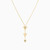 MLN1067 - Triangle Green Stones Necklace in 14K Gold - 101051100272421-3.jpg