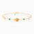MLB371 - Pear Colored Stones Chain Bracelet in 14K Gold - 101101800032181-1.jpg