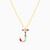 LIN271 - Letter J Colored Stones Necklace in 18K Gold - 112051101092451-1.jpg