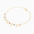 MLB374 - Pear Colored Stones Charms Anklet in 14K Gold - 101361800012251-2.jpg