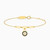 LIB110 - Lock Blue Stone Chain Bracelet in 18K Gold - 112101400042181-1.jpg