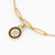 LIB110 - Lock Blue Stone Chain Bracelet in 18K Gold - 112101400042181-3.jpg
