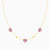 LIN170 - Rose Stone Chain Necklace in 18K Gold - 112050302452452-3.jpg