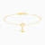 LIB9 - Anchor Cubic Zirconia Chain Anklet in 18K Gold - 112360300072251-1.jpg