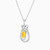 LDN1008 - Pear Diamond & Yellow Stone Necklace in 18K Gold - HS40-245-2.jpg