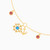 LIB8 - Anchor & Wheel Colored Stones Chain Anklet in 18K Gold - 112360300052251-3.jpg