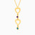 LIN209 - Heart Colored Stones Necklace in 18K Gold - 112051400102451-2.jpg