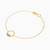 MLB383 - Circle Colored Stones Chain Bracelet in 14K Gold - 101101100112181-2.jpg